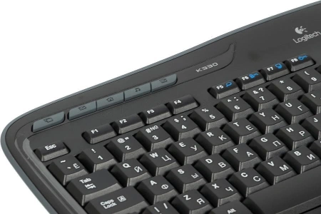 Клавиатура + мышь Logitech MK330 клав:черный мышь:черный USB беспроводная Multimedia (920-003995)