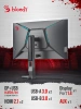 Монитор Bloody 24.5" MN251F серый IPS LED 1ms 16:9 HDMI M/M матовая HAS Piv 320cd 178гр/178гр 1920x1080 200Hz G-Sync DP FHD USB 4.3кг