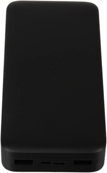 Мобильный аккумулятор Xiaomi Redmi PB200LZM 20000mAh QC3.0 18W 2.4A 2xUSB-A черный (VXN4304GL)