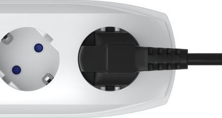 Сетевой фильтр Pilot PRO USB 3м (6 розеток) серый (коробка)