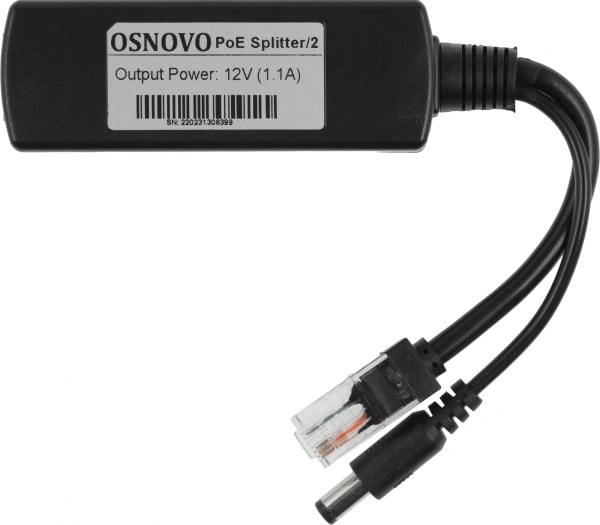 Сплиттер PoE Osnovo PoE Splitter/2
