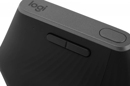 Мышь Logitech MX Vertical черный оптическая 4000dpi беспров. BT/Radio USB 4but (910-005451)