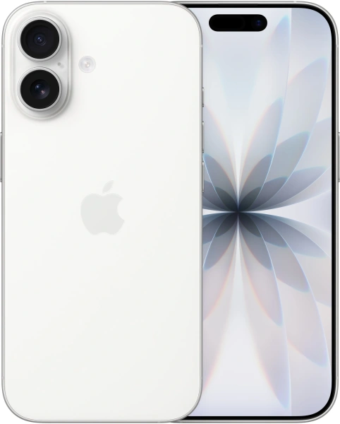 Смартфон Apple A3520 iPhone 17 256Gb белый моноблок 3G 4G 1Sim 6.3" 1206x2622 iOS 26 48Mpix 802.11 a/b/g/n/ac/ax/be NFC GPS Protect