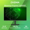 Монитор Digma 23.8" Progress 24A502F черный VA LED 5ms 16:9 HDMI матовая 300cd 178гр/178гр 1920x1080 100Hz FreeSync VGA FHD 2.8кг