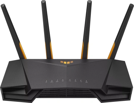 Роутер беспроводной Asus TUF-AX4200 AX4200 10/100/1000/2500BASE-TX/4G ready черный