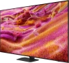 Телевизор QLED Samsung 75" QE75QN90FAUXRU Series 9 нержавеющая сталь 8K Ultra HD 120Hz DVB-T2 DVB-C DVB-S2 USB WiFi Smart TV