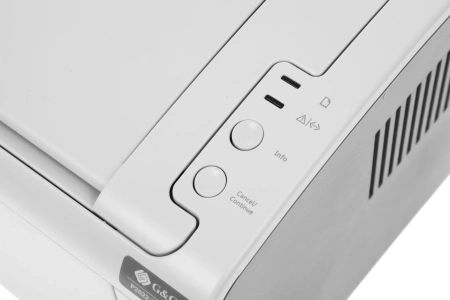 Принтер лазерный G&G P2022 A4 белый (в комплекте: картридж + кабель USB A(m) - USB B(m))