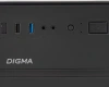 Корпус Digma DCC-MD301 черный без БП ATX 1x80mm 4x120mm 1xUSB2.0 1xUSB3.0 audio