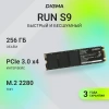 Накопитель SSD Digma SATA-III 256GB DGSR1256GS93T Run S9 M.2 2280