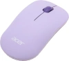 Клавиатура + мышь Acer OCC205 клав:фиолетовый мышь:фиолетовый USB беспроводная slim Multimedia (ZL.ACCEE.00D)
