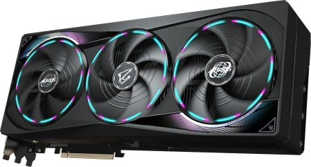 Видеокарта Gigabyte PCI-E 5.0 GV-N5080AORUS M-16GD 1.0 NVIDIA GeForce RTX 5080 16Gb 256bit GDDR7 2805/30000 HDMIx1 DPx3 HDCP Ret