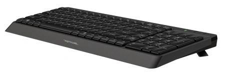 Клавиатура A4Tech FK15 черный USB (FK15 BLACK) кабель 1.5м
