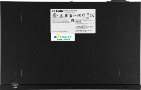 Коммутатор D-Link DGS-1210-10P/ME/B1A 8x1Гбит/с 2SFP 8PoE управляемый