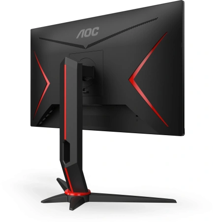 Монитор AOC 23.8" Gaming 24G2SPU черный/красный IPS LED 16:9 HDMI M/M матовая HAS Piv 300cd 178гр/178гр 1920x1080 165Hz FreeSync Premium VGA DP FHD USB 4.41кг