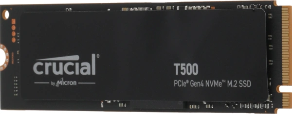 Накопитель SSD Crucial PCIe 4.0 x4 500GB CT500T500SSD8 T500 M.2 2280