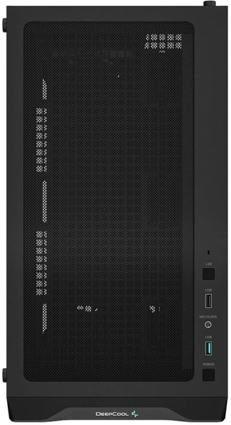 Корпус Deepcool CC360 ARGB черный без БП mATX 5x120mm 4x140mm 1xUSB2.0 1xUSB3.0 audio bott PSU