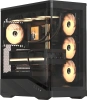 Корпус Formula Crystal U9 черный без БП ATX 9x120mm 3x140mm 2xUSB3.0 audio bott PSU