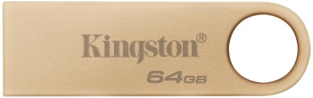 Флеш Диск Kingston 64GB DataTraveler SE9 DTSE9G3/64GB USB3.0 золотистый