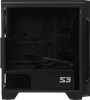 Корпус Zalman S3 TG черный без БП ATX 5x120mm 2xUSB2.0 1xUSB3.0 audio bott PSU