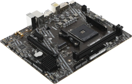Материнская плата MSI A520M-A PRO Soc-AM4 AMD A520 2xDDR4 mATX AC`97 8ch(7.1) GbLAN RAID+DVI+HDMI