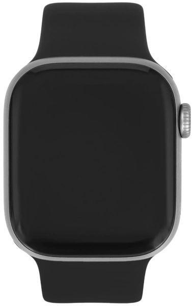 Смарт-часы Apple Watch Series 11 A3331 42мм OLED корп.серый космос Sport Band рем.черный разм.брасл.:M/L (MEQX4LW/A)