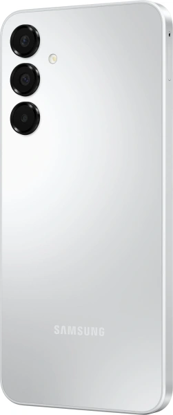 Смартфон Samsung SM-A165F Galaxy A16 128Gb 6Gb серебристый моноблок 3G 4G 2Sim 6.7" 1080x2340 Android 14 50Mpix 802.11 a/b/g/n/ac NFC GPS GSM900/1800 GSM1900 microSD max1024Gb