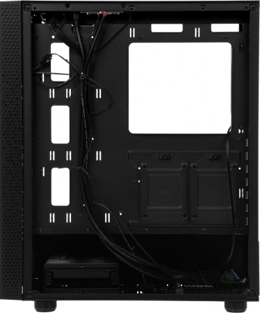Корпус Azza Celesta F черный без БП ATX 5x120mm 5x140mm 2xUSB2.0 1xUSB3.0 audio bott PSU