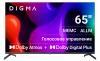 Телевизор QLED Digma 43" DM-LED43UQB31 Google TV Frameless Metal черный/черный 4K Ultra HD 60Hz MEMC DVB-T DVB-T2 DVB-C DVB-S DVB-S2 USB WiFi Smart TV