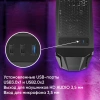 Корпус Оклик OCC-MD302 черный без БП ATX 6x120mm 2xUSB2.0 1xUSB3.0 audio bott PSU