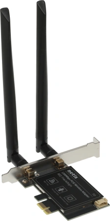 Сетевой адаптер Wi-Fi Netis F0 AC1300 PCI Express (ант.внеш.съем) 2ант.