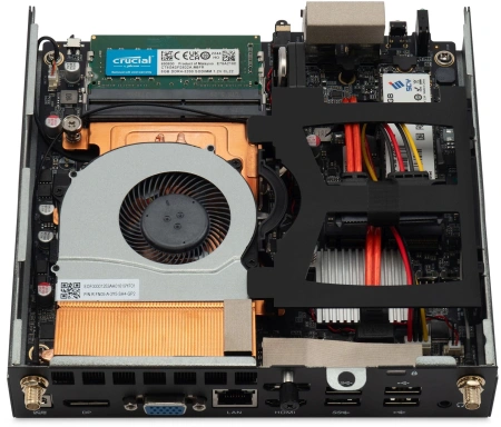 Неттоп IRU 310H6ITF i3 12100 (3.3) 8Gb SSD256Gb UHDG 730 без ОС GbitEth WiFi BT черный (2031369)