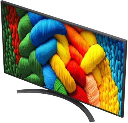 Телевизор LED LG 50" 50NANO81A6A.ARUG черный 4K Ultra HD 60Hz DVB-T DVB-T2 DVB-C DVB-S DVB-S2 USB WiFi Smart TV