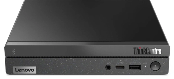 Неттоп Lenovo ThinkCentre Neo 50q Gen 4 i3 1215U (1.2) 16Gb SSD512Gb UHDG без ОС GbitEth WiFi BT 65W kb мышь клавиатура черный (12LN003LGP/16)