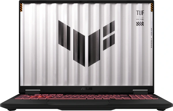 Ноутбук Asus TUF Gaming A16 FA608UM-RV096 Ryzen 7 260 16Gb SSD512Gb NVIDIA GeForce RTX 5060 8Gb 16" IPS WUXGA (1920x1200) без ОС grey WiFi BT Cam (90NR0KV1-M006V0)