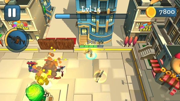 Игра для ПК HapGames Rogue City: Top Down Shooter (12+)