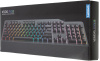 Клавиатура Lenovo K500 RGB механическая черный USB Multimedia for gamer LED (подставка для запястий) (GY40T26479) кабель 1.8м