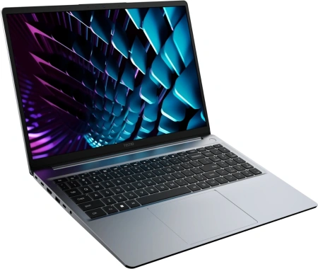 Ноутбук Tecno MegaBook K16SAA Core i3 1315U 8Gb SSD256Gb Intel UHD Graphics 16" IPS WUXGA (1920x1200) Windows 11 Home grey WiFi BT Cam 6060mAh (71003300470)