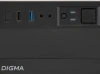 Корпус Digma DCC-MN302 черный без БП mATX 1x80mm 2x120mm 1xUSB2.0 1xUSB3.0 audio
