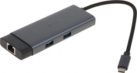 Разветвитель USB-C TP-Link UH6120C 2порт. серый