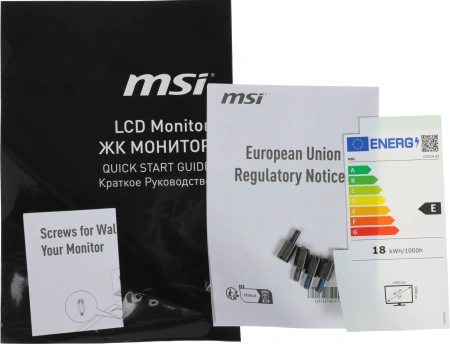 Монитор MSI 23.6" Optix G24C6 E2 черный VA LED 16:9 HDMI матовая 250cd 178гр/178гр 1920x1080 180Hz DP FHD 3.5кг