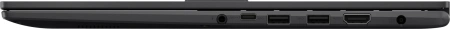 Ноутбук Asus VivoBook 16X M3604YA-MB247 Ryzen 7 7730U 16Gb SSD512Gb AMD Radeon Graphics 16" IPS WUXGA (1920x1200) без ОС black WiFi BT Cam (90NB11A1-M00B70)