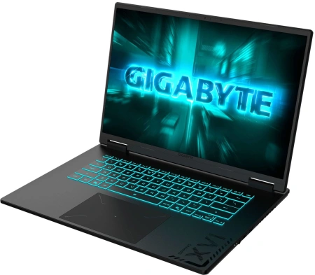 Ноутбук Gigabyte GAMING A16 GA63H Ryzen 7 260 16Gb SSD1Tb NVIDIA GeForce RTX 5070 8Gb 16" IPS FHD+ (1920x1200) без ОС black WiFi BT Cam (3WHK3KZ894SD)