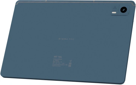 Планшет Digma Pro HIT 104 T616 (1.6) 8C RAM8Gb ROM256Gb 10.1" IPS 1920x1200 4G Android 13 синий 13Mpix 5Mpix BT WiFi microSD 128Gb 7000mAh
