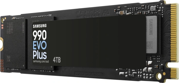 Накопитель SSD Samsung PCIe 4.0 x4 4TB MZ-V9S4T0BW 990 EVO Plus M.2 2280