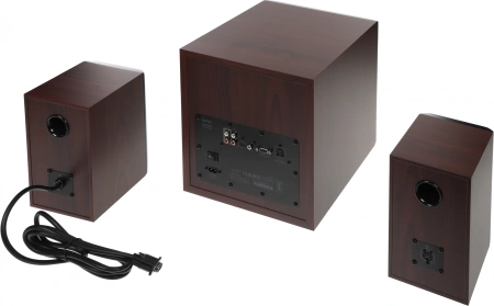 Колонки Edifier S350DB 2.1 коричневый/орех 150Вт BT