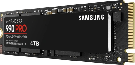 Накопитель SSD Samsung PCIe 4.0 x4 4TB MZ-V9P4T0BW 990 Pro M.2 2280