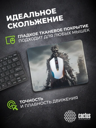 Коврик для мыши Cactus Sking 400x300x3мм (CS-MP-PRO09XL)