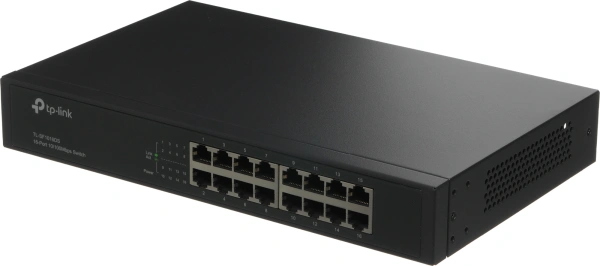 Коммутатор TP-Link TL-SF1016DS (L2) 16x100Мбит/с неуправляемый