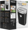 Шредер Fellowes PowerShred 53С черный/серый (секр.P-4) фрагменты 10лист. 23лтр. скрепки скобы пл.карты CD