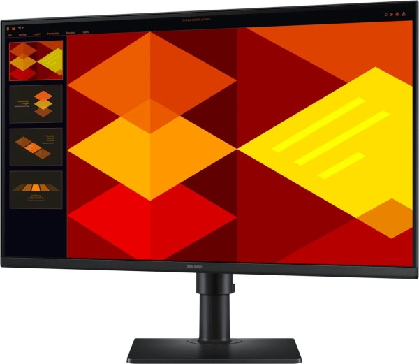 Монитор Samsung 27" Essential S4 S27D400GAIXCI черный IPS LED 16:9 HDMI матовая HAS Piv 250cd 178гр/178гр 1920x1080 100Hz DP FHD USB 4кг